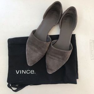 Vince suede flats